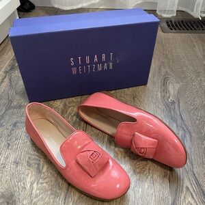 Stuart Weitzman Rosen Patent Loafers size 4